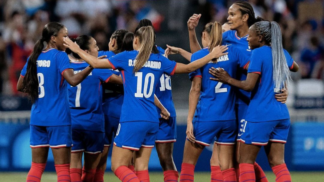   Francia logró una sufrida victoria sobre Colombia en el fútbol femenino de París 2024 