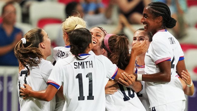 Estados Unidos tuvo goleador debut ante Zambia en el fútbol femenino de París 2024