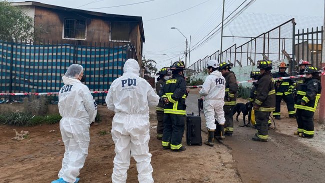 Incendio con un muerto en La Serena: Investigan participación de terceros