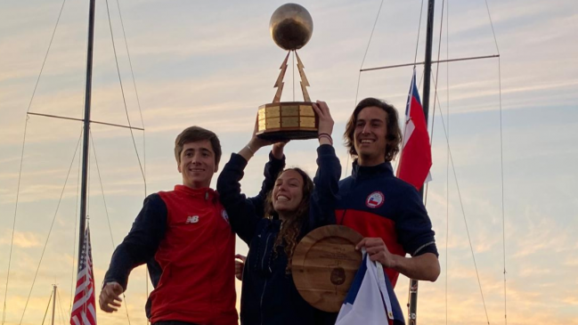 Chile se coronó campeón mundial juvenil DVP de Veleros Lightning