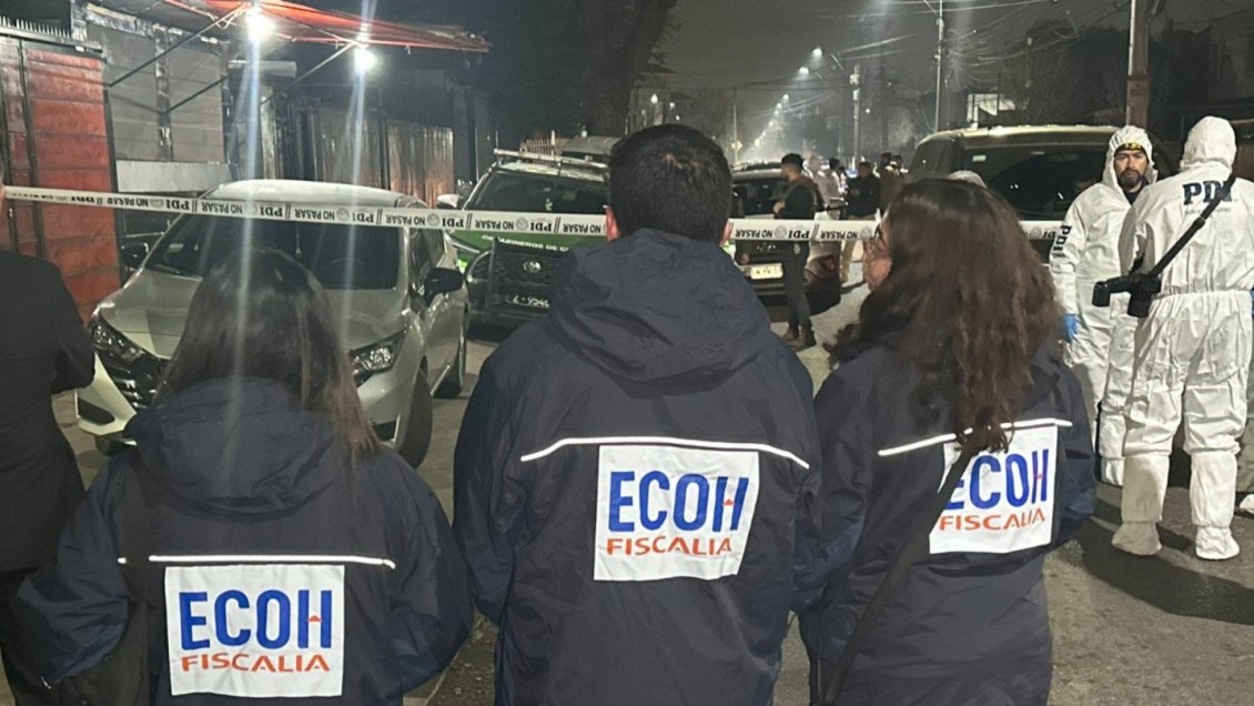 Investigan ajuste de cuentas: Asesinan a hombre y queman su camioneta en Quilicura