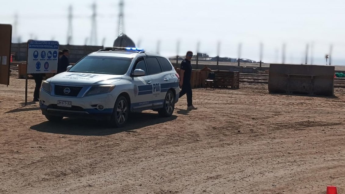 PDI investiga millonario robo a constructora en Mejillones