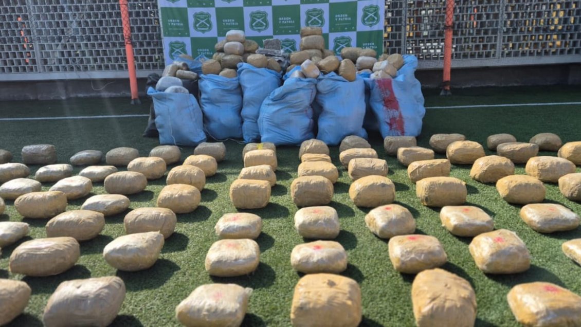 Carabineros incautó casi 400 kilos de marihuana en Calama