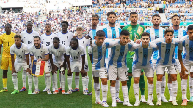 Argentina enfrentará a Francia en los cuartos de final del fútbol olímpico en París 2024