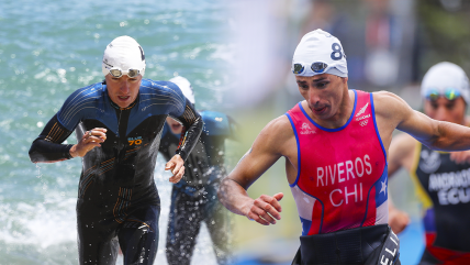   Moya y Riveros podrán nadar: El triatlón confirmó su realización a través del río Sena 