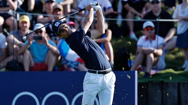 Joaquín Niemann tuvo un esperanzador arranque en el golf de París 2024