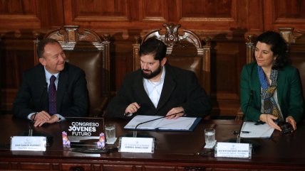  Presidente Boric inauguró la quinta edición del Congreso Jóvenes Futuro  