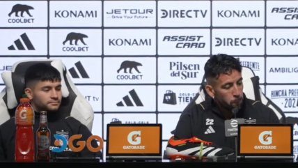  La presentación de Mauricio Isla y Cristián Riquelme en Colo Colo 