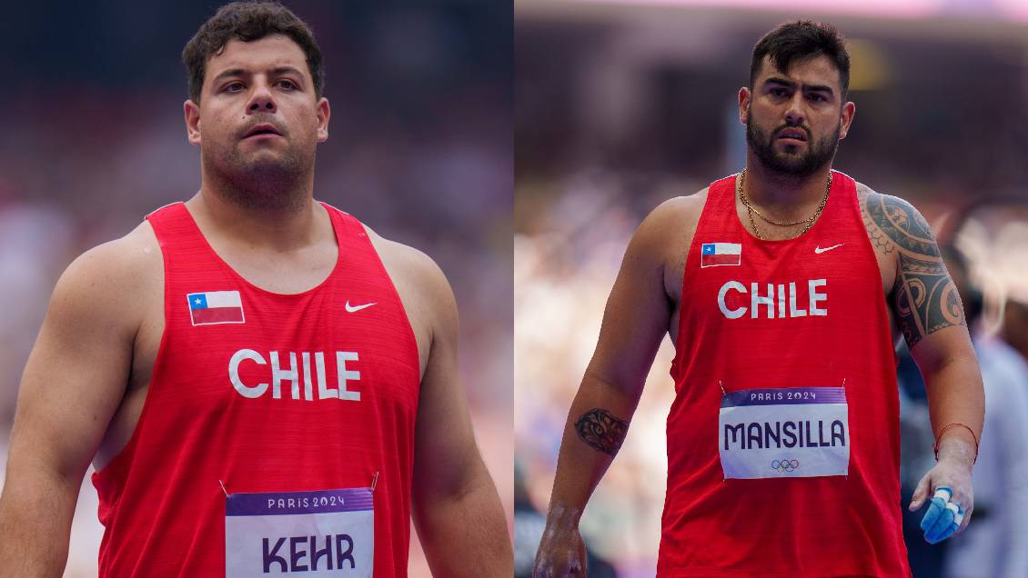 Kehr y Mansilla terminaron lejos de los puestos de avanzada en el lanzamiento del martillo
