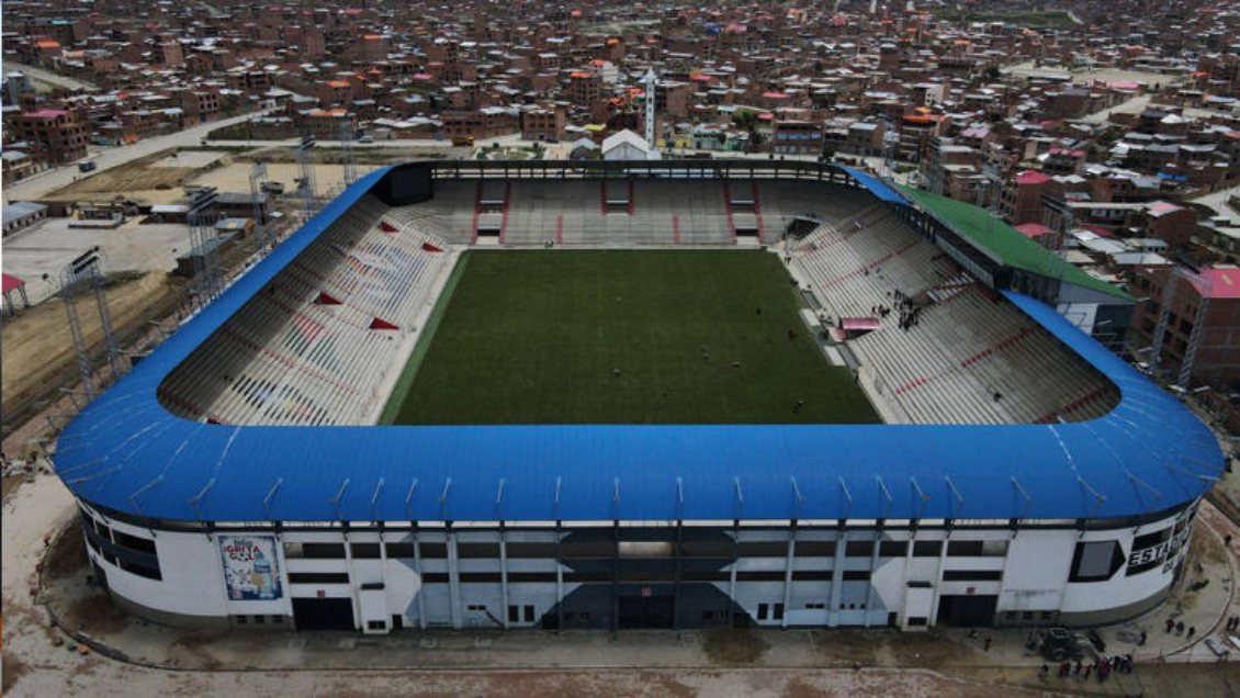 Se autorizó el estadio de El Alto para que Bolivia juegue de local en las Clasificatorias