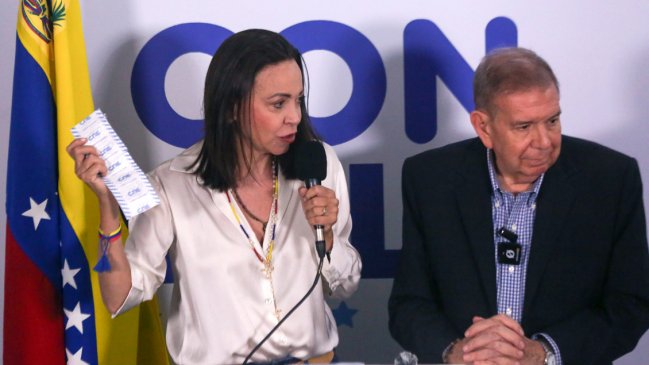 Machado llamó a manifestarse el sábado en toda Venezuela contra el resultado electoral