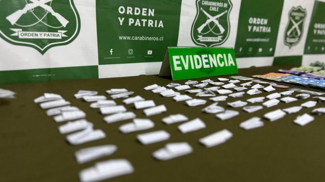Dos detenidos por tráfico de drogas en Valdivia