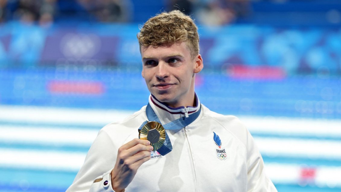 Léon Marchand conquistó su cuarto oro en París 2024 con nuevo récord olímpico