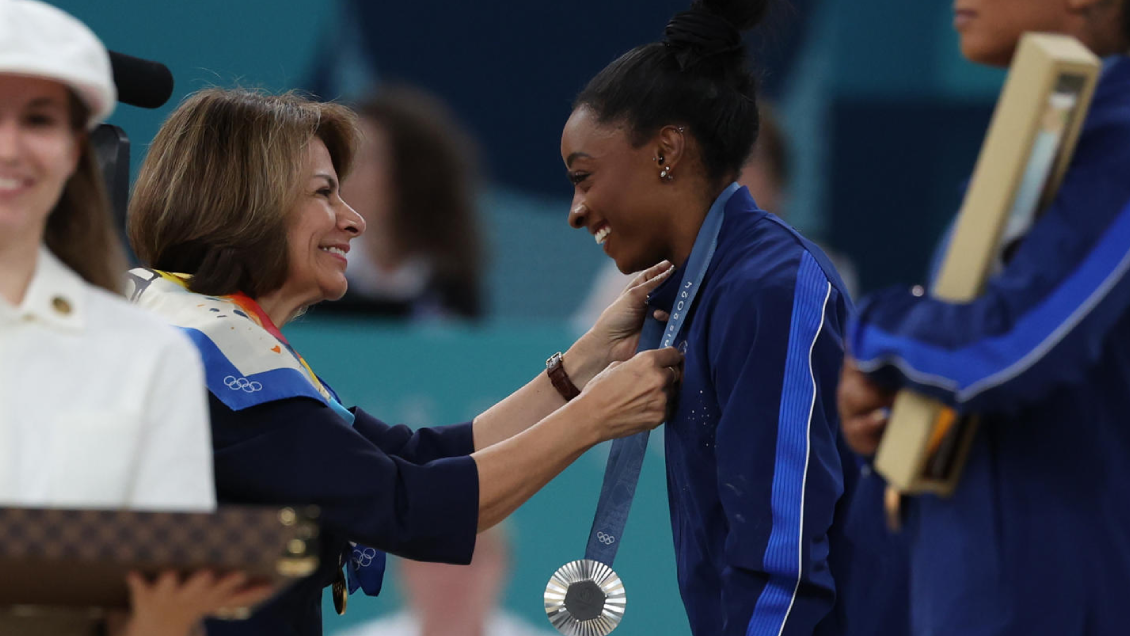 Biles tras su plata en suelo: No estoy enojada, estoy muy orgullosa de mí misma