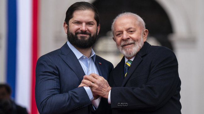 Boric y Lula se reunieron en La Moneda sin hablar públicamente sobre Venezuela - Cooperativa.cl