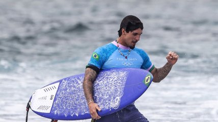   El brasileño Gabriel Medina ganó bronce en el surf de París 2024 