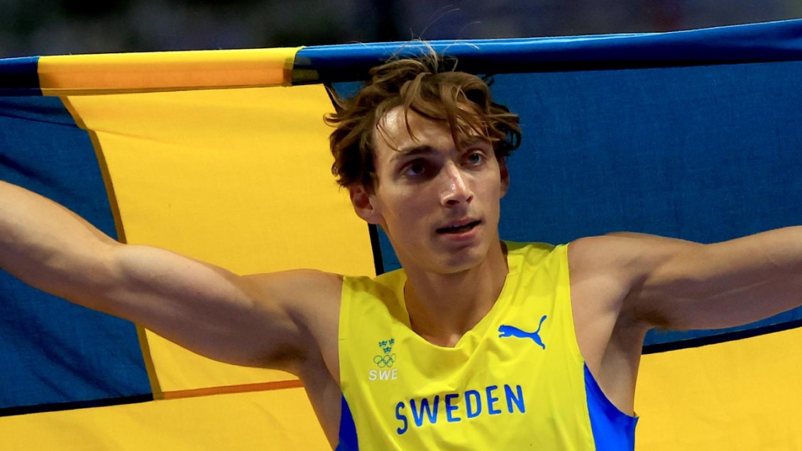 Armand Duplantis ganó oro en París 2024 y rompió el récord mundial en salto con garrocha