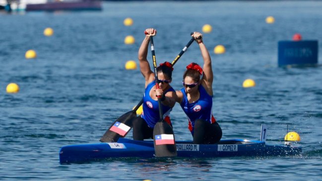 María José Mailliard y Paula Gómez avanzaron a cuartos de final en su estreno en el canotaje