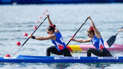  Mailliard y Gómez avanzaron a semifinales en el C2 500 metros  