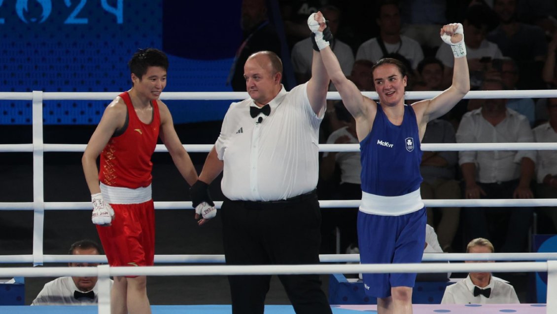 Kellie Harrington ganó el primer oro del boxeo en París 2024