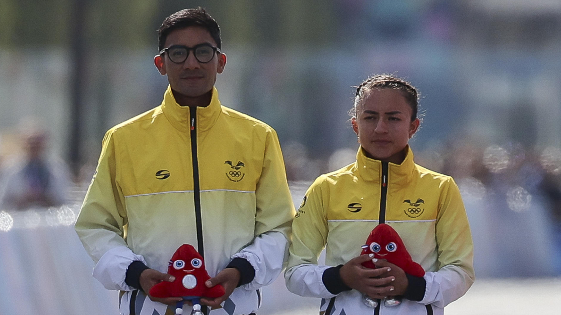 Ecuador se quedó con la medalla de plata en el relevo mixto de la marcha de París 2024
