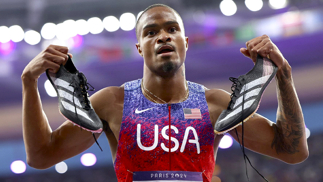 Quincy Hall obtuvo el oro con dramatismo en los 400 metros de París 2024