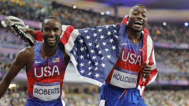 Grant Holloway se impuso con el oro en los 110 metros vallas de París 2024
