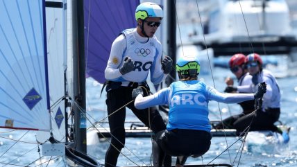   Los argentinos Majdalani y Bosco conquistaron medalla de plata en velerismo 