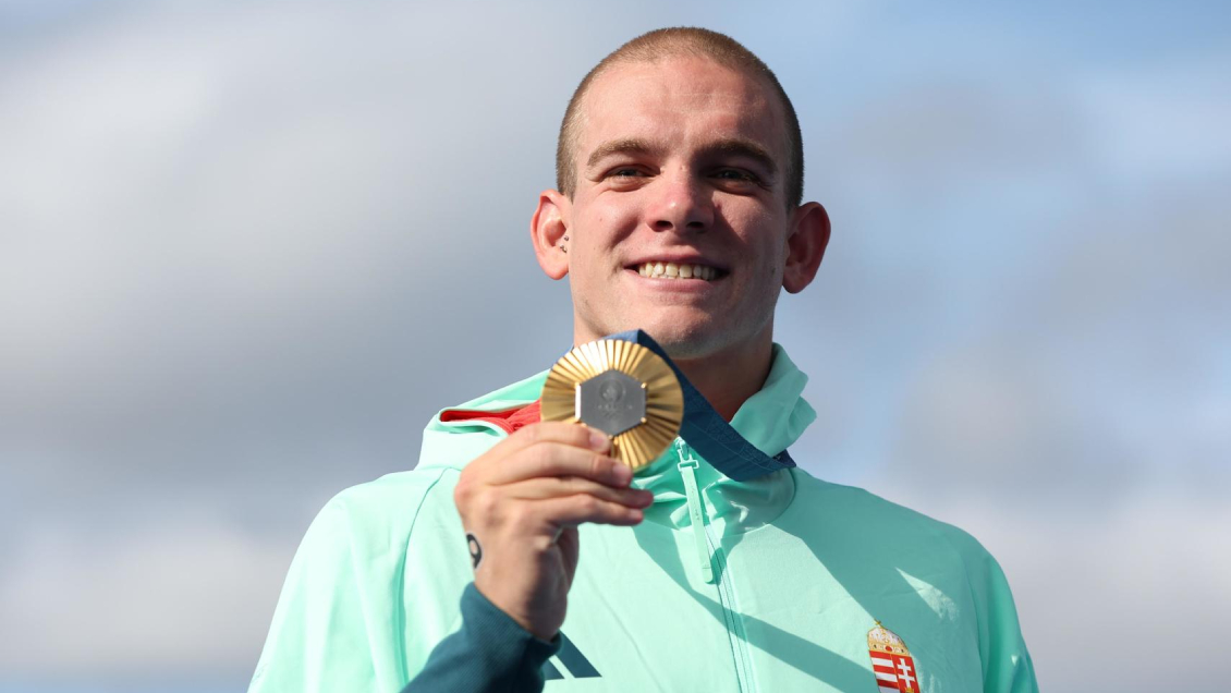 El húngaro Kristof Rasovszky reinó en las aguas abiertas de París 2024