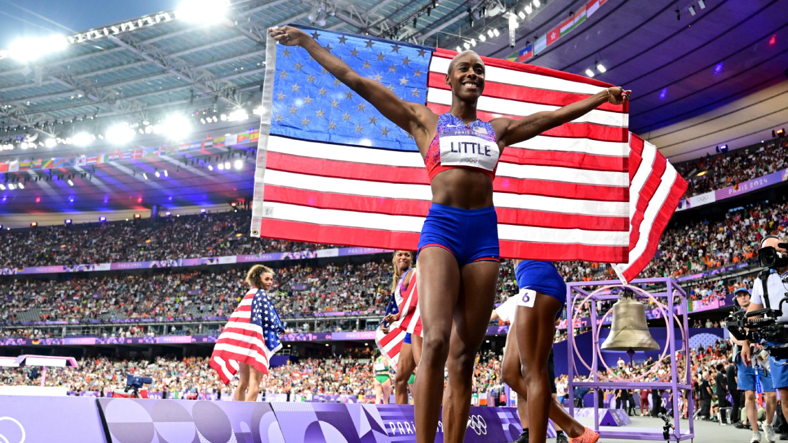París 2024: Estados Unidos se adueñó del oro en el 4x400 masculino y femenino
