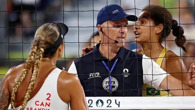 DJ calmó acalorada discusión en en el voley playa femenino de París 2024 con John Lennon