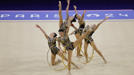   China consiguió su primera medalla de oro en la gimnasia rítmica de París 2024 