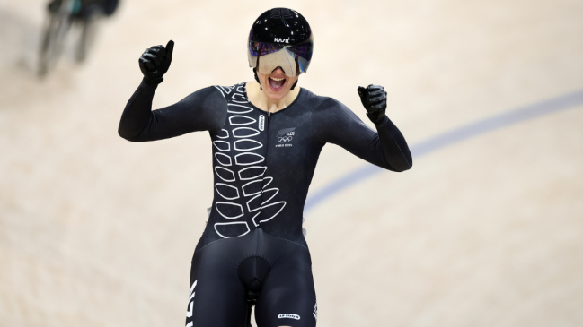 La neozelandesa Ellesse Andrews logró histórico doblete olímpico en ciclismo de pista