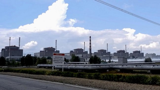  Rusia denunció ataque ucraniano contra la central nuclear de Zaporiyia  