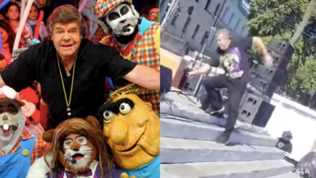 Tío Marcelo sufrió caída en medio de show de 