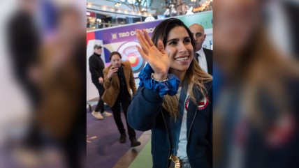  Francisca Crovetto participó en el cierre del Festival Olímpico París 2024 en Chile 