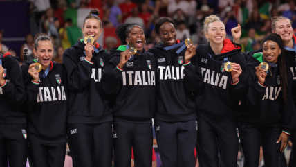   Italia destronó a Estados Unidos y alcanzó su primer oro olímpico en vóleibol femenino 