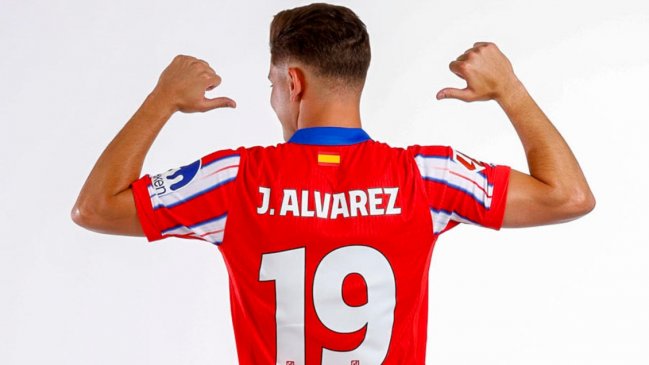 Julián Álvarez: Voy a esforzarme al máximo para ganar con la camiseta de Atlético de Madrid