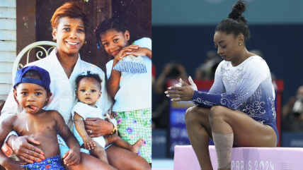   Madre de Simone Biles reapareció tras abandonarla a los 6 años: 