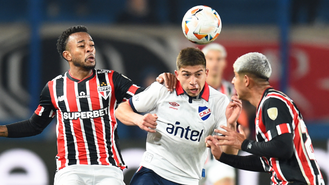 Nacional y Sao Paulo no se hicieron daño en la ida de octavos de la Copa Libertadores