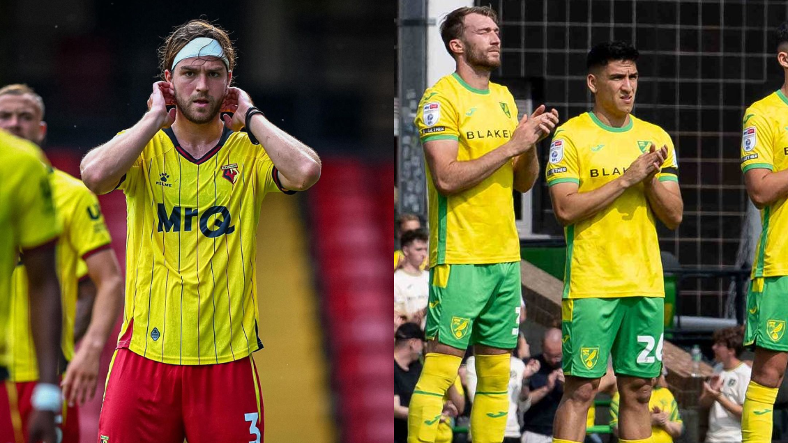 Sierralta y Marcelino Núñez fueron titulares en sus equipos por la Championship