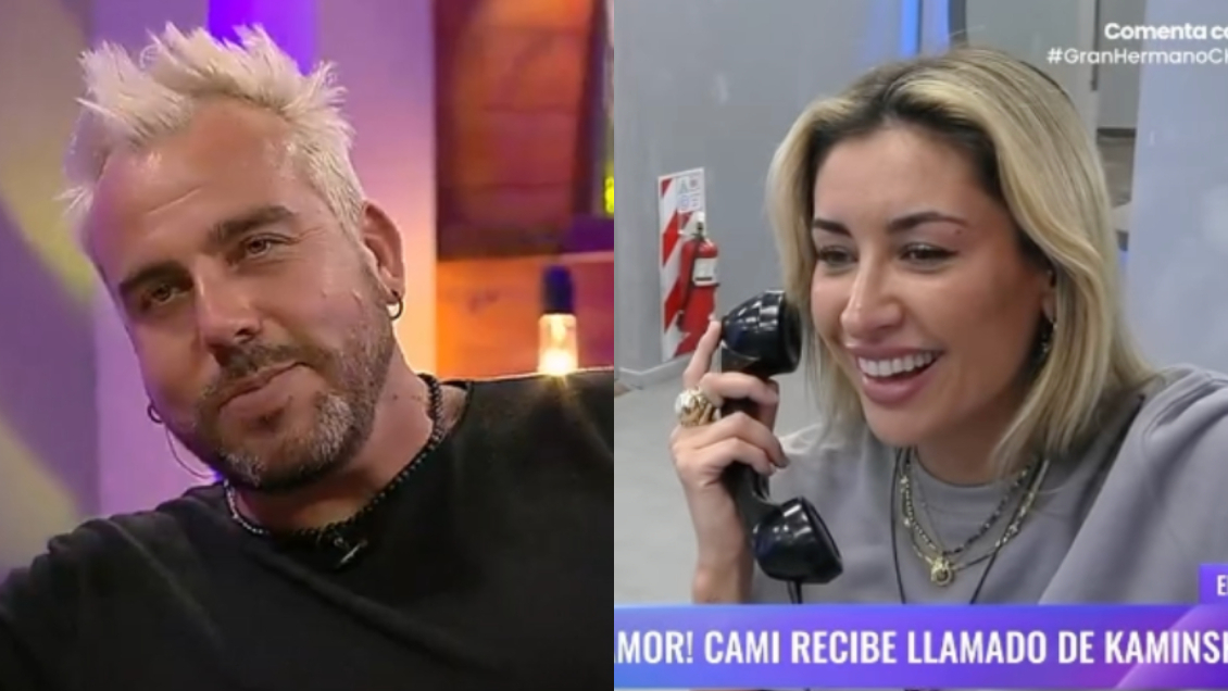 Cami Andrade confesó que llamado de Kaminski en Gran Hermano 