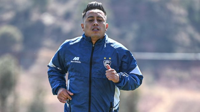 Christian Cueva se transformó en refuerzo de Cienciano de Cusco
