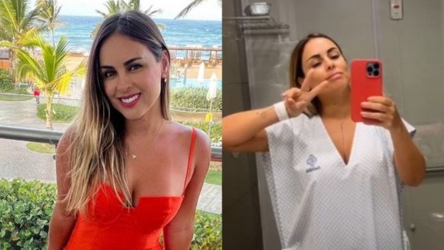 Maura Rivera tras quitarse implantes mamarios: 