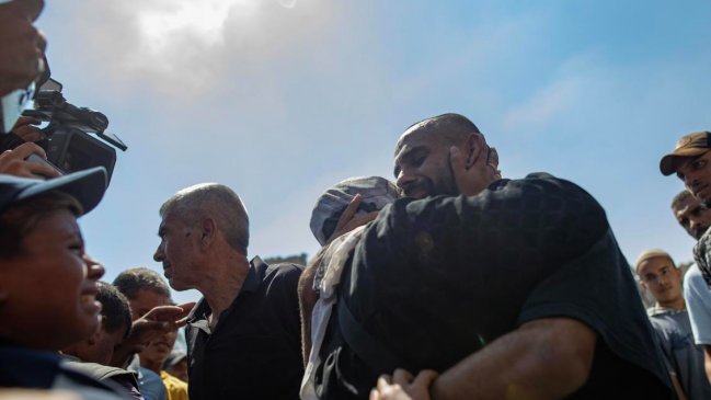 Israel excarceló a 25 presos palestinos en la Franja de Gaza