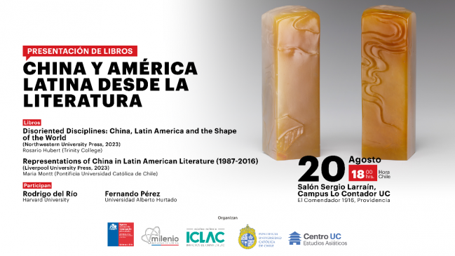 Núcleo Milenio ICLAC presentará libros sobre relación entre China y América Latina