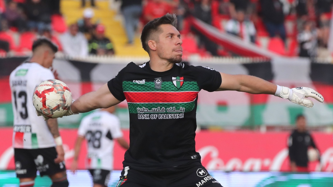 Arquero de Palestino: Estoy orgulloso, a nosotros nos daban por muertos en Libertadores