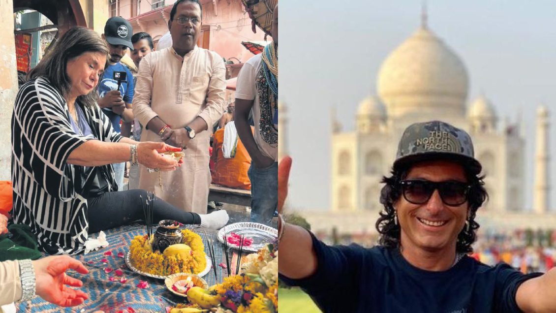 Madre de Claudio Iturra esparció sus cenizas en sagrado lugar de India