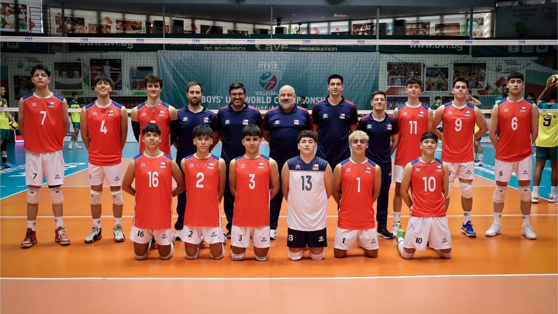 Chile cayó en su estreno en el Mundial sub 17 de voleibol
