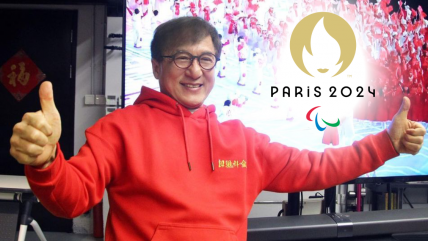   Jackie Chan portará la llama paralímpica en la inauguración de París 2024 